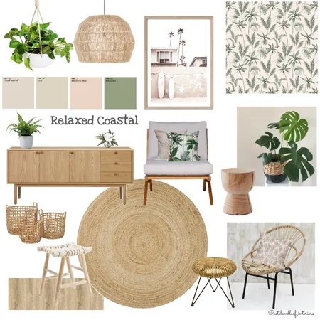 Relaxed Coastal Interior Design Mood Board by Pastel and Leaf Interiors on Style Sourcebook