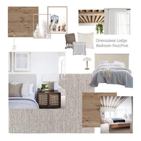 Onenozawa Lodge Bedroom Four/Five Interior Design Mood Board by aliceandloan on Style Sourcebook