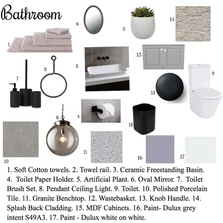 assignment 9 bathroom Interior Design Mood Board by Mpho on Style Sourcebook