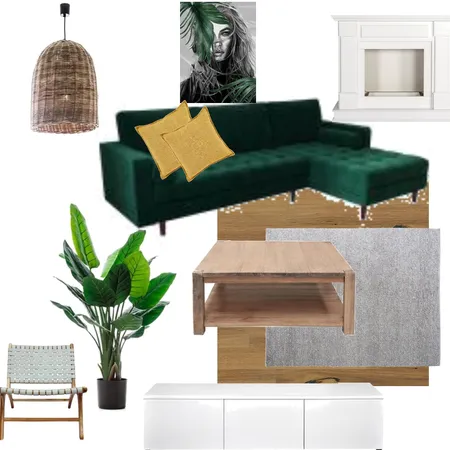 kajsa green sofa Interior Design Mood Board by Rebecca White Style on Style Sourcebook