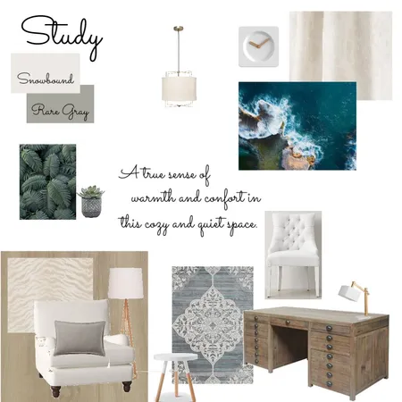 Study Interior Design Mood Board by mfederspiel on Style Sourcebook