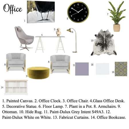 assignment9 office Interior Design Mood Board by Mpho on Style Sourcebook