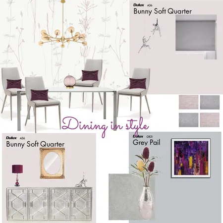 Dining room Interior Design Mood Board by VisualStyle on Style Sourcebook