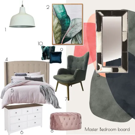 Master Bedroom Interior Design Mood Board by ydlzz on Style Sourcebook