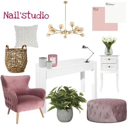 nails studio Interior Design Mood Board by almogzipori on Style Sourcebook