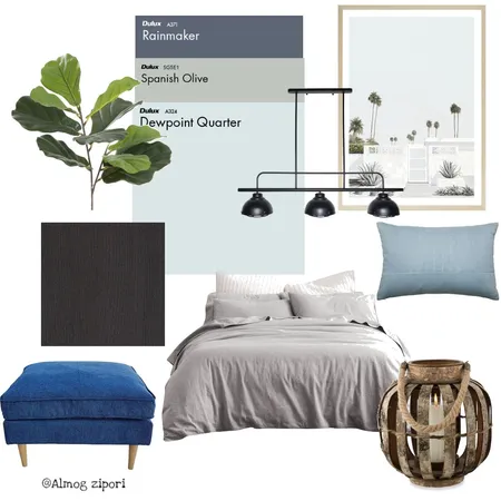 blue room Interior Design Mood Board by almogzipori on Style Sourcebook