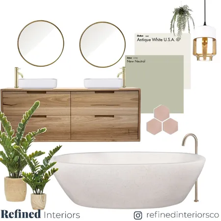 Bathroom 03 Interior Design Mood Board by RefinedInteriors on Style Sourcebook