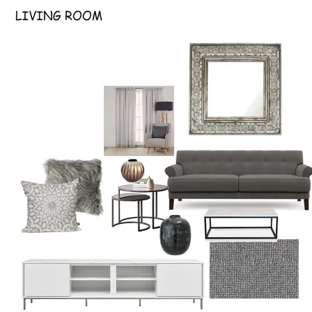 LIVING ROOM Interior Design Mood Board by Spaceraga on Style Sourcebook