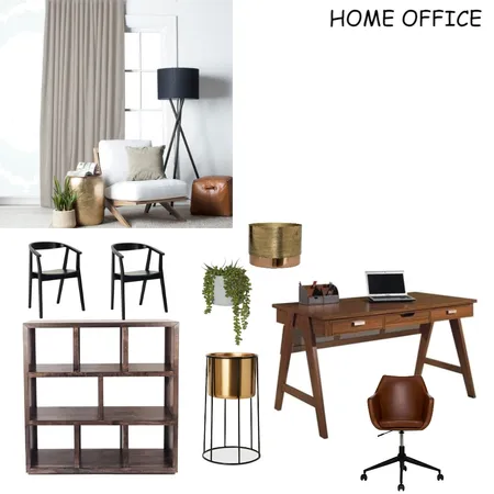 HOME OFFICE Interior Design Mood Board by Spaceraga on Style Sourcebook