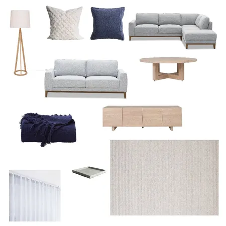 Lounge Room Interior Design Mood Board by nicole.depisol on Style Sourcebook