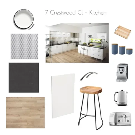 7 Crestwood Cl Kitchen Interior Design Mood Board by Bronwyn on Style Sourcebook