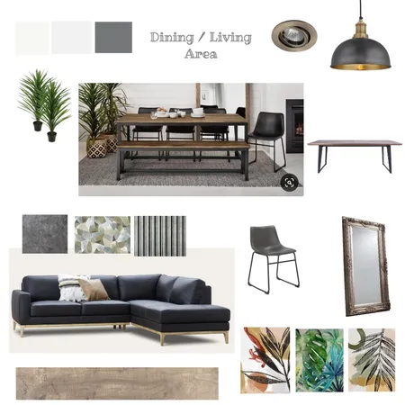 Dining Room/Living Room Interior Design Mood Board by beckylevers on Style Sourcebook