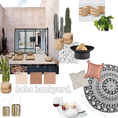 Courtyard Interior Design Mood Board by thebohemianstylist on Style Sourcebook