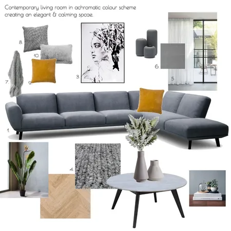 living room Interior Design Mood Board by mariacoote on Style Sourcebook