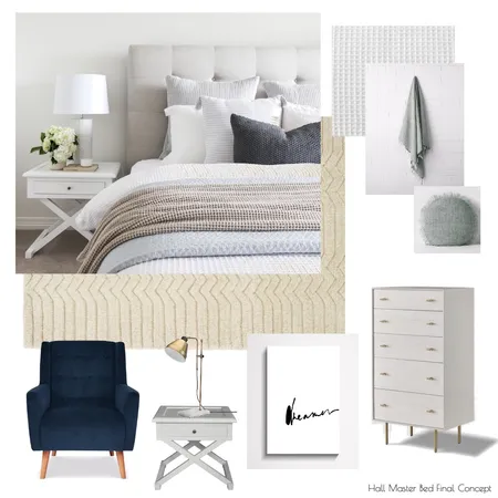 Hall Master Bed Final Concept Interior Design Mood Board by My Mini Abode on Style Sourcebook