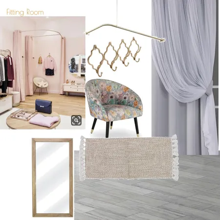 Fitting Room Interior Design Mood Board by Ponono on Style Sourcebook