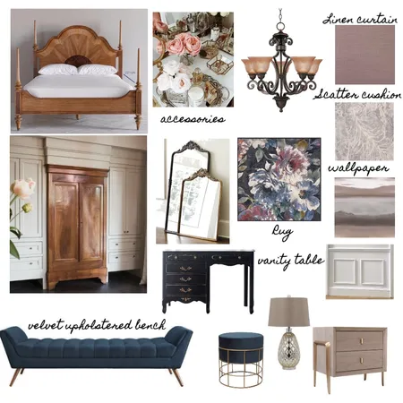 Cambridge Guest house Interior Design Mood Board by chanelpestana on Style Sourcebook