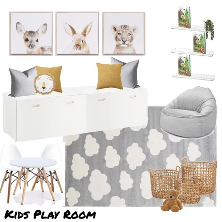Kids Play Room Interior Design Mood Board by House2Home on Style Sourcebook