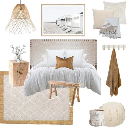 Bathing Boxes Bedroom Interior Design Mood Board by Vienna Rose Interiors on Style Sourcebook