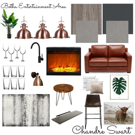 Modern entertainment area Interior Design Mood Board by ChandreSwart on Style Sourcebook
