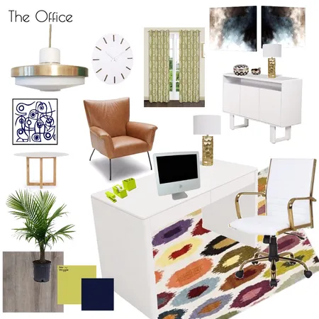 Mod 9 - The Office Interior Design Mood Board by denisecairo68 on Style Sourcebook