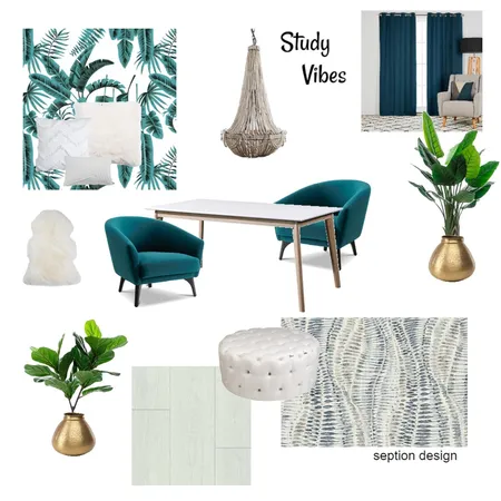 Study Interior Design Mood Board by Septiondesign on Style Sourcebook