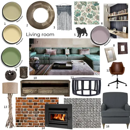 Living Interior Design Mood Board by kirstylee on Style Sourcebook