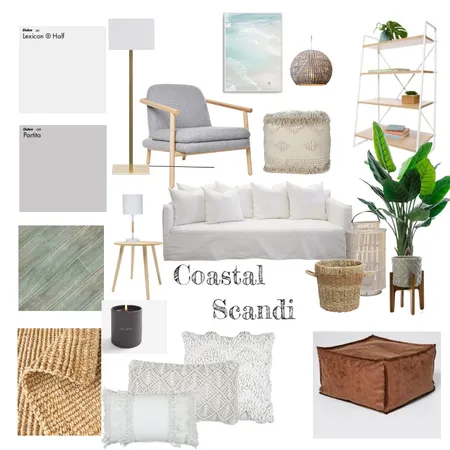 Coastal Scandi Interior Design Mood Board by MyMillAmee on Style Sourcebook