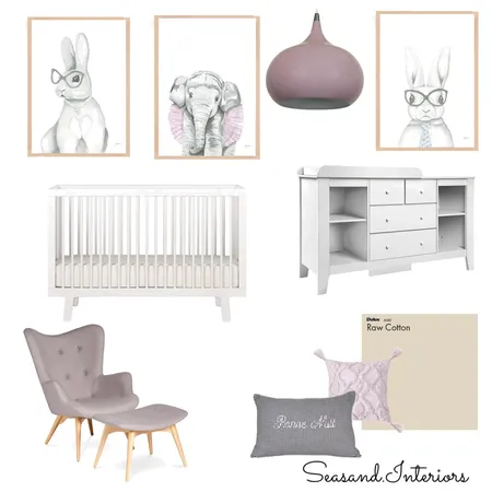 Nursery Interior Design Mood Board by Seasand.interiors on Style Sourcebook