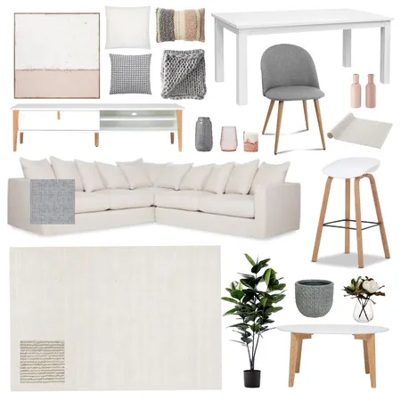 Debbie Living Dining Interior Design Mood Board by Thediydecorator on Style Sourcebook