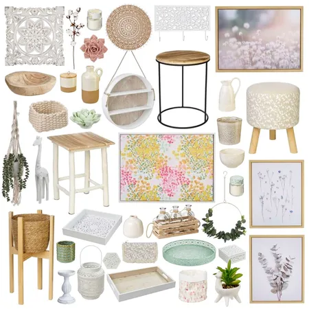 Spotlight beatiful blossom Interior Design Mood Board by Thediydecorator on Style Sourcebook