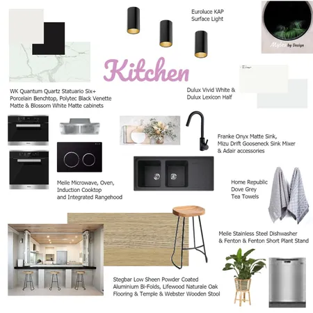 Kitchen Interior Design Mood Board by Myles By Design on Style Sourcebook