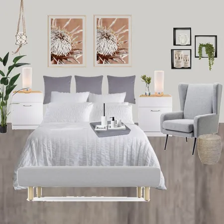 Guest Bedroom Interior Design Mood Board by StefanieBoshoff on Style Sourcebook