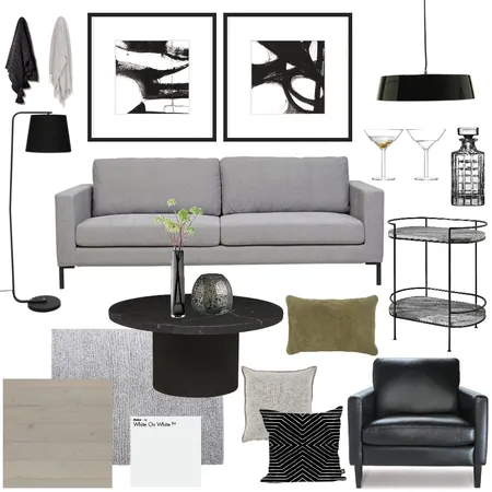 Cullen Living Room Interior Design Mood Board by DKD on Style Sourcebook