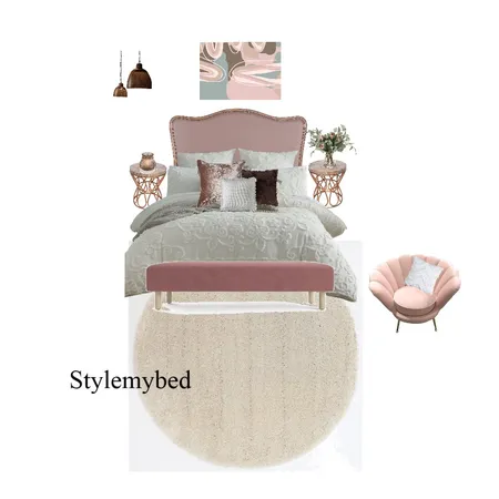 Luxe &amp; Abstract Interior Design Mood Board by stylemybed on Style Sourcebook