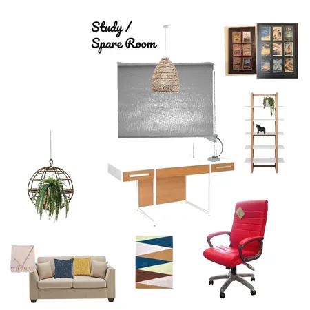 Study / Spare room Interior Design Mood Board by markh on Style Sourcebook