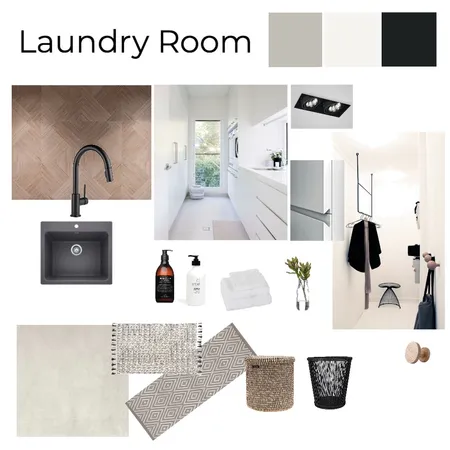 Laundry Room Interior Design Mood Board by Kē Design Collective on Style Sourcebook