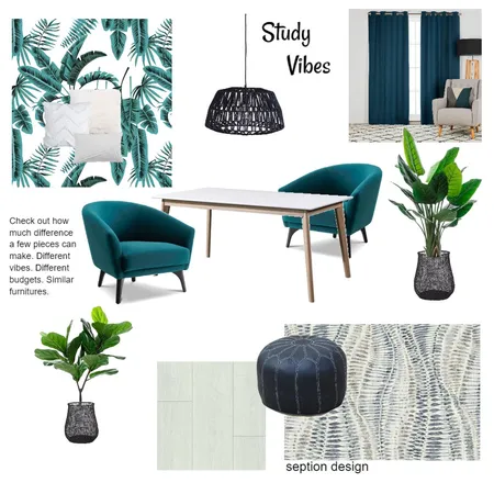 Study  - project Interior Design Mood Board by Septiondesign on Style Sourcebook