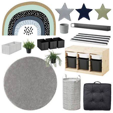 Riska play room Interior Design Mood Board by Thediydecorator on Style Sourcebook