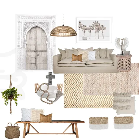 Boho Styling Elements Interior Design Mood Board by My Interior Stylist on Style Sourcebook