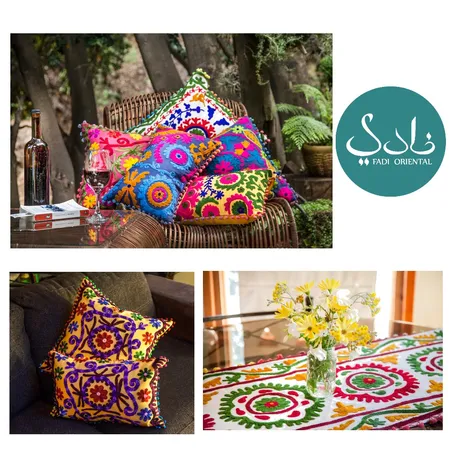 Fadi Oriental Suzani 1 Interior Design Mood Board by FADI on Style Sourcebook