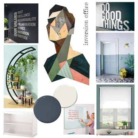 Inversion Office #1 Interior Design Mood Board by kirstydesigns on Style Sourcebook