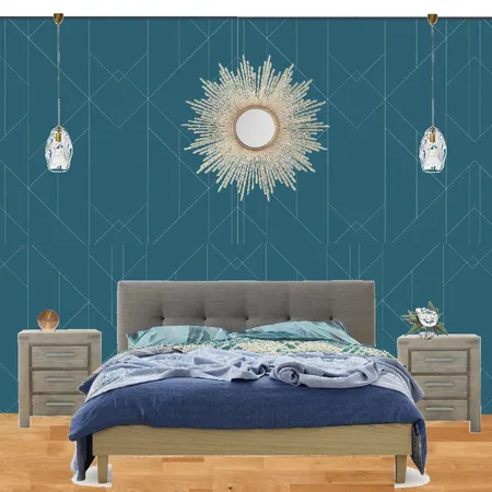 Bedroom Clichy1 Interior Design Mood Board by Daria on Style Sourcebook