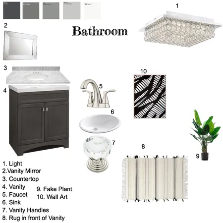 Bathroom Mod. 9 Interior Design Mood Board by Sara_Drouhard on Style Sourcebook