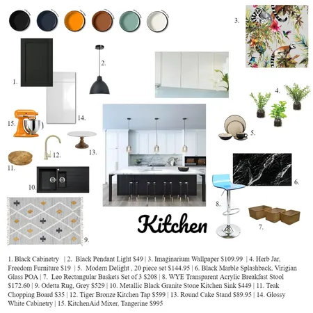 Kitchen Interior Design Mood Board by Julzp on Style Sourcebook