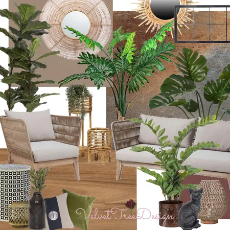 Sunroom Interior Design Mood Board by Velvet Tree Design on Style Sourcebook