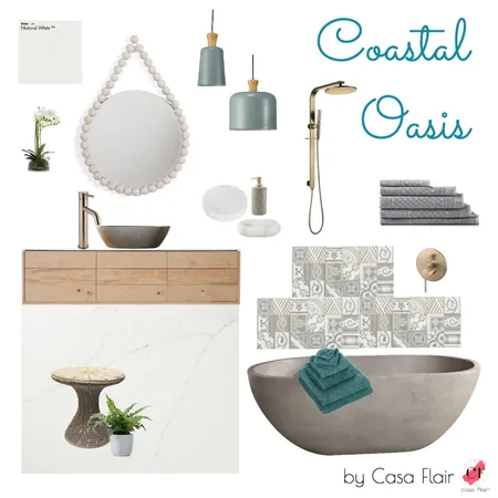 Coastal Oasis Interior Design Mood Board by Casa Flair Interiors on Style Sourcebook