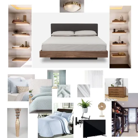 Bedroom Interior Design Mood Board by Nivine on Style Sourcebook
