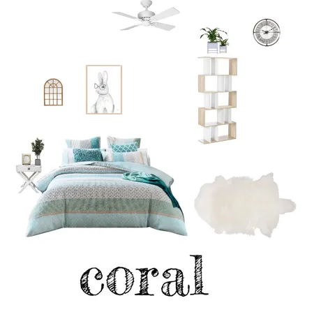 coral Interior Design Mood Board by imnotarobot on Style Sourcebook