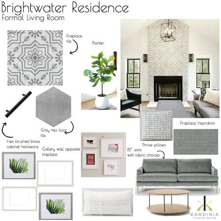 Brightwater Residence - Formal Living Room Interior Design Mood Board by kardiniainteriordesign on Style Sourcebook
